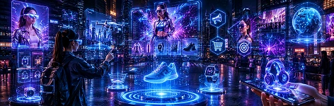 Immersive marketing solutions using AR and VR
